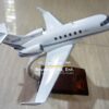 Model of Hawker 850XP with detailed craftsmanship.